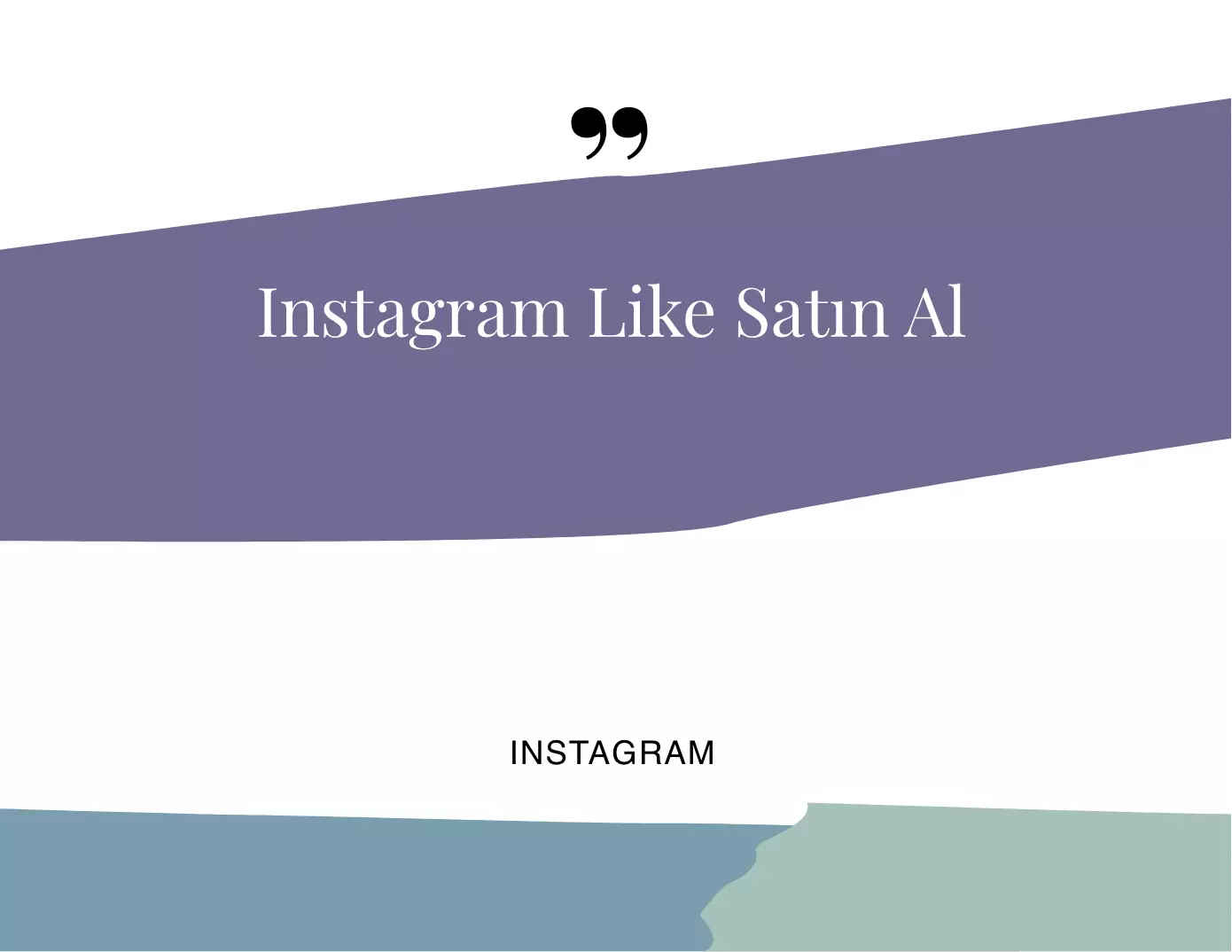 Instagram Like Satın Al