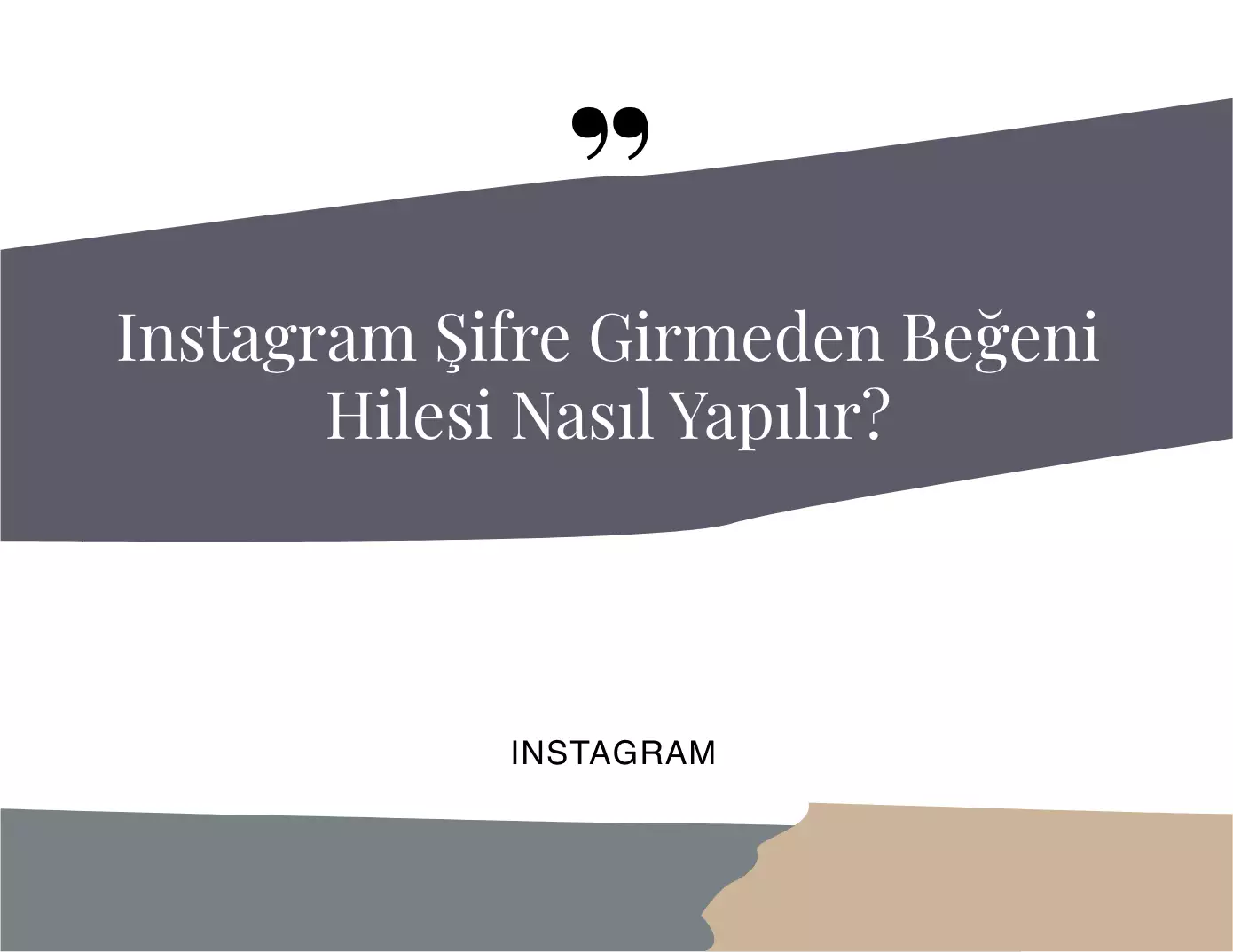 Instagram Şifre Girmeden Beğeni Hilesi Yapmak