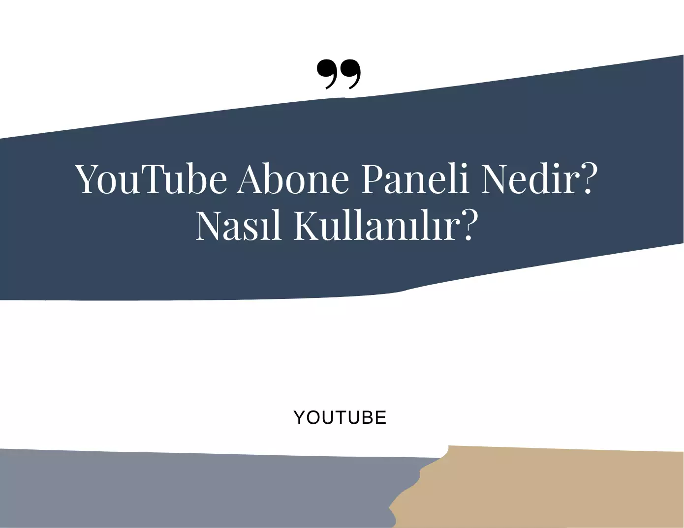 Youtube Abone Paneli Nedir Nasıl Kullanılır?